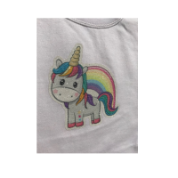 rompertje glitter eenhoorn/unicorn